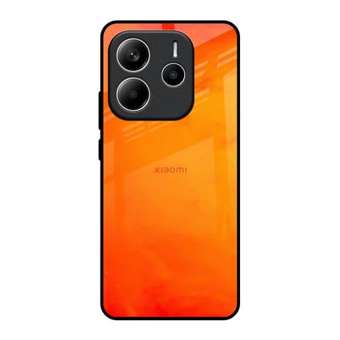 Tangy Orange Glossy Case for Redmi Note 14 5G