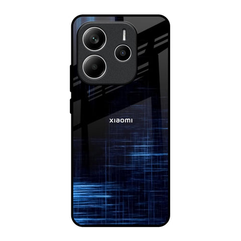 Blue Scratch Glossy Case for Redmi Note 14 5G