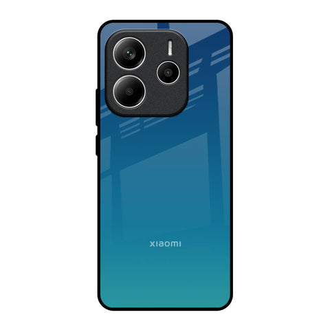Celestial Blue Glossy Case For Redmi Note 14 5G