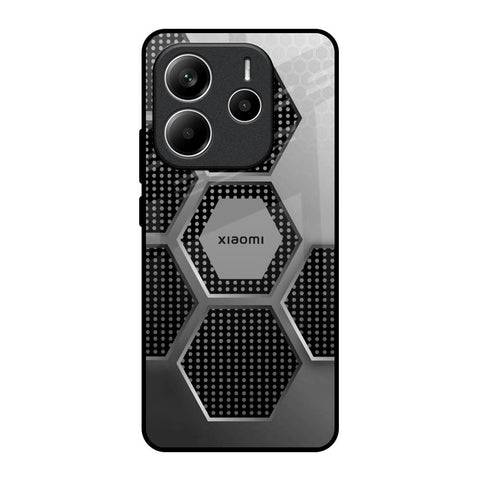 Hexagon Style Glossy Case For Redmi Note 14 5G