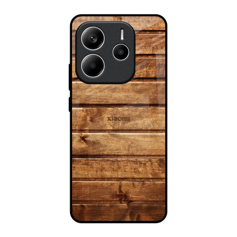 Wooden Planks Glossy Case for Redmi Note 14 5G