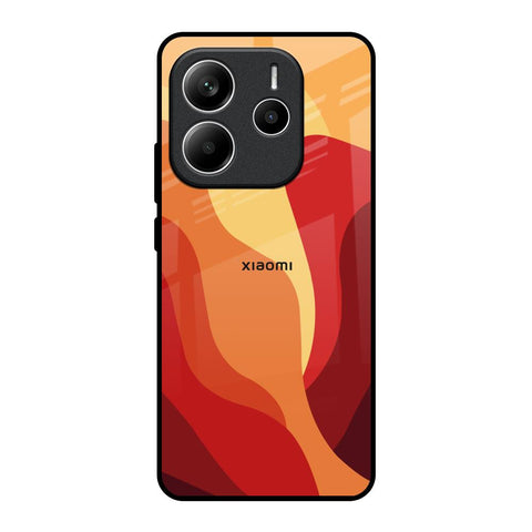 Magma Color Pattern Glossy Case for Redmi Note 14 5G
