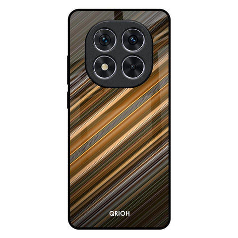 Diagonal Slash Pattern Glossy Case for Redmi Note 14 Pro 5G