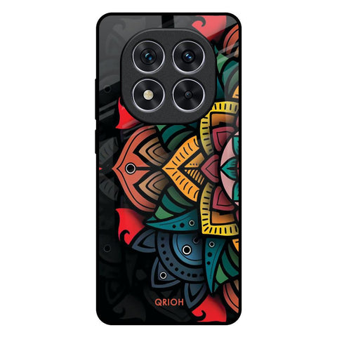 Retro Gorgeous Flower Glossy Case for Redmi Note 14 Pro 5G