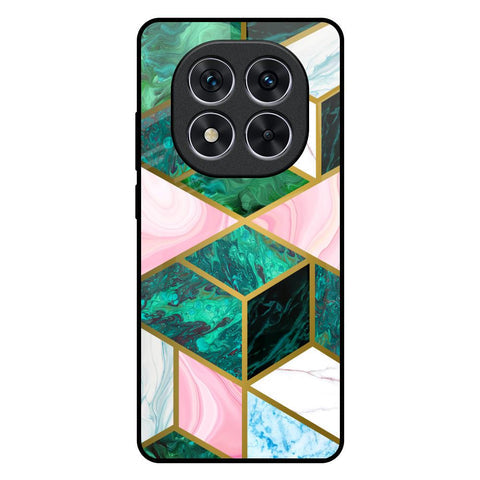 Seamless Green Marble Glossy Case for Redmi Note 14 Pro 5G