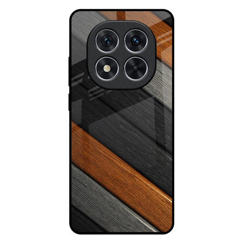 Tri Color Wood Glossy Case for Redmi Note 14 Pro 5G