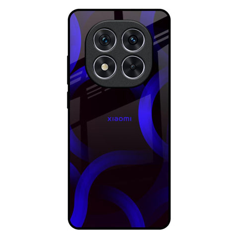 Blue Ring Light Glossy Case for Redmi Note 14 Pro 5G