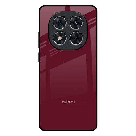 Classic Burgundy Glossy Case for Redmi Note 14 Pro 5G