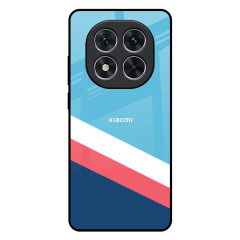 Pink & White Stripes Glossy Case For Redmi Note 14 Pro 5G