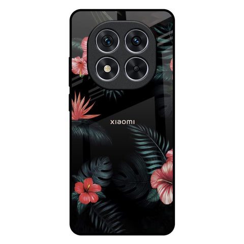 Tropical Art Flower Glossy Case for Redmi Note 14 Pro 5G