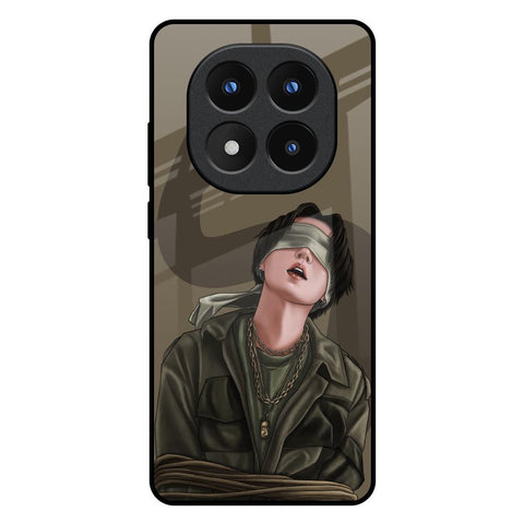 Blind Fold Glossy Case for Redmi Note 14 Pro Plus 5G