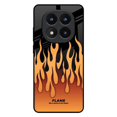Fire Flame Glossy Case for Redmi Note 14 Pro Plus 5G