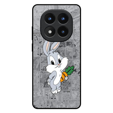 Cute Baby Bunny Glossy Case for Redmi Note 14 Pro Plus 5G