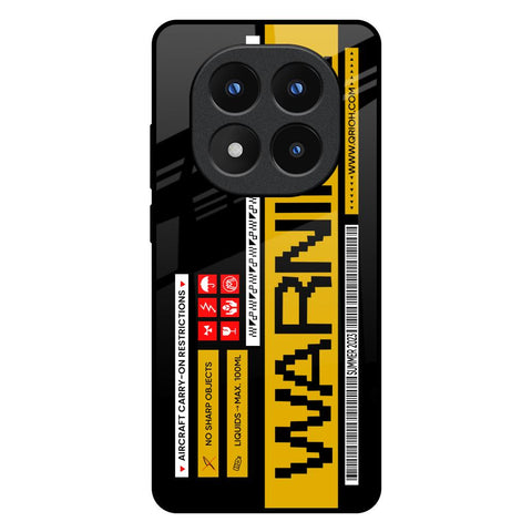 Aircraft Warning Glossy Case for Redmi Note 14 Pro Plus 5G