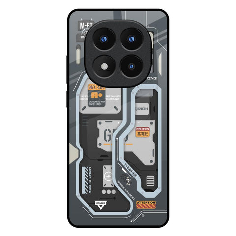 Retro Futuristic Glossy Case for Redmi Note 14 Pro Plus 5G