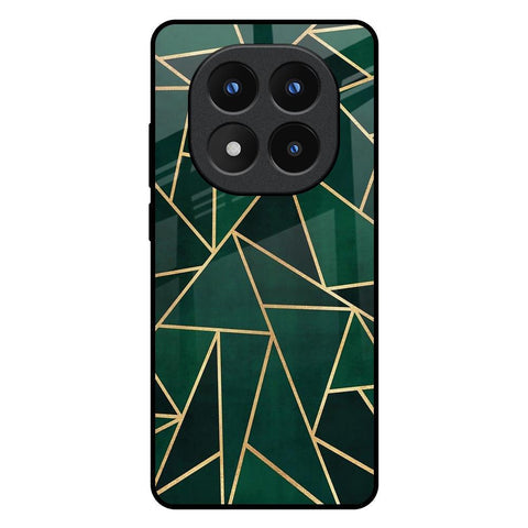Abstract Green Glossy Case For Redmi Note 14 Pro Plus 5G