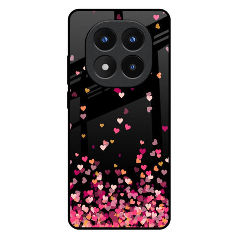 Heart Rain Fall Glossy Case For Redmi Note 14 Pro Plus 5G