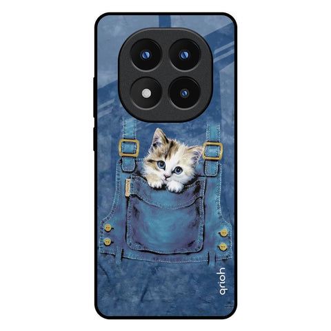 Kitty In Pocket Glossy Case For Redmi Note 14 Pro Plus 5G