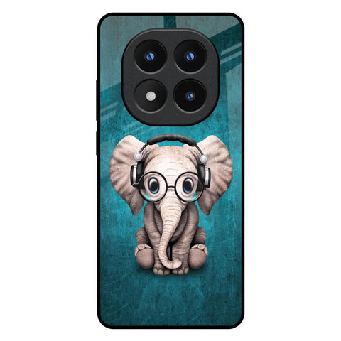Adorable Baby Elephant Glossy Case For Redmi Note 14 Pro Plus 5G