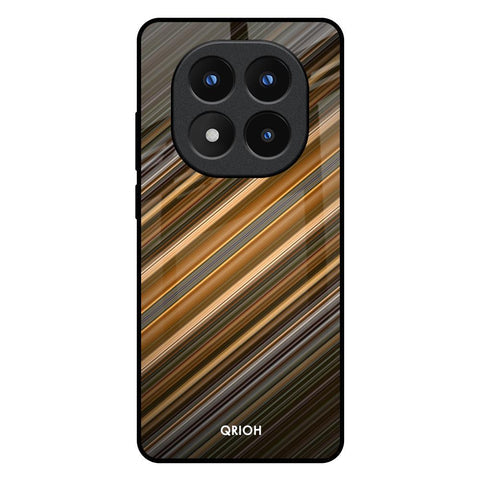 Diagonal Slash Pattern Glossy Case for Redmi Note 14 Pro Plus 5G