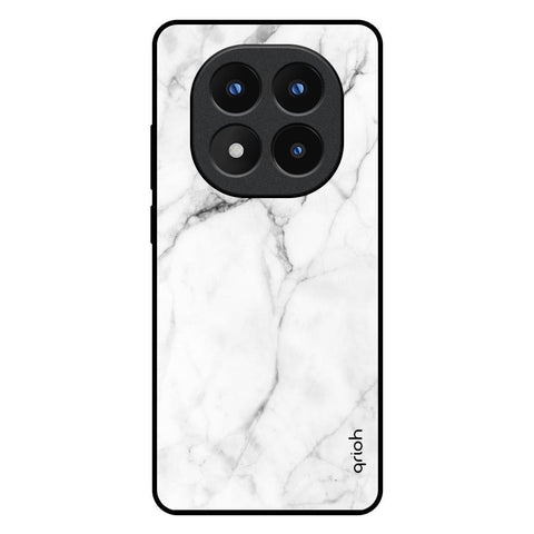 Modern White Marble Glossy Case for Redmi Note 14 Pro Plus 5G