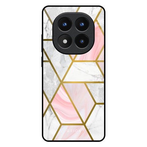 Geometrical Marble Glossy Case for Redmi Note 14 Pro Plus 5G