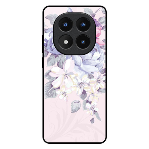 Elegant Floral Glossy Case for Redmi Note 14 Pro Plus 5G