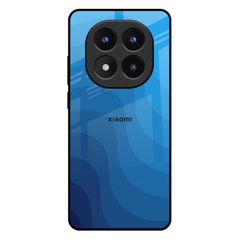 Blue Wave Abstract Glossy Case for Redmi Note 14 Pro Plus 5G