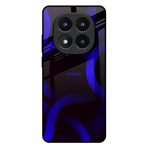 Blue Ring Light Glossy Case for Redmi Note 14 Pro Plus 5G