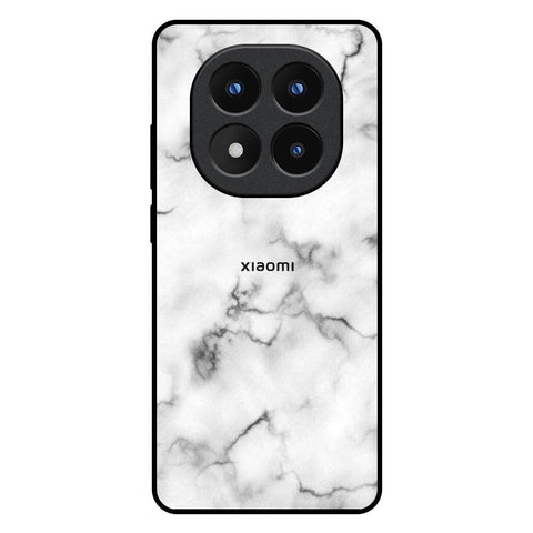 Satin White Marble Glossy Case for Redmi Note 14 Pro Plus 5G