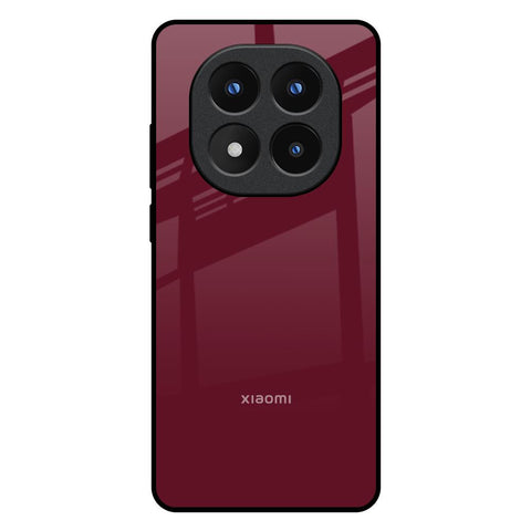 Classic Burgundy Glossy Case for Redmi Note 14 Pro Plus 5G