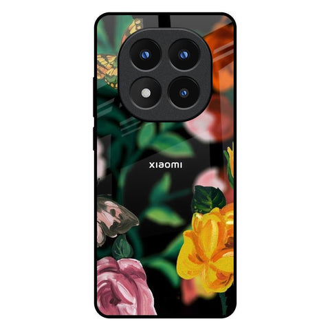 Flowers & Butterfly Glossy Case for Redmi Note 14 Pro Plus 5G