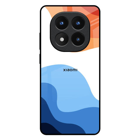 Wavy Color Pattern Glossy Case for Redmi Note 14 Pro Plus 5G