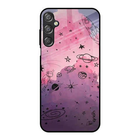 Space Doodles Glossy Case for Samsung Galaxy M15 5G