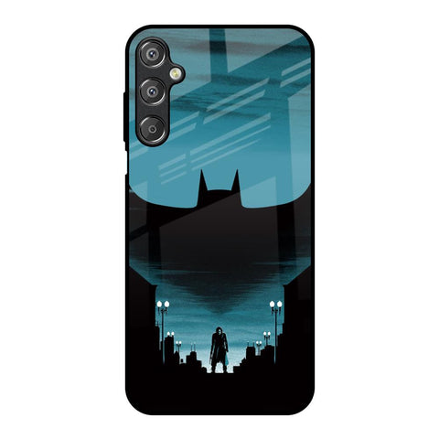Cyan Bat Glossy Case for Samsung Galaxy M15 5G