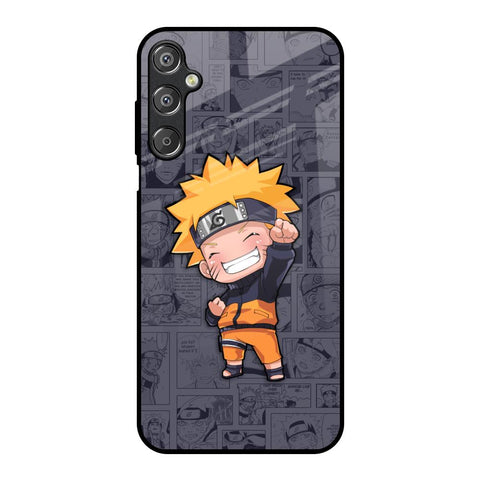 Orange Chubby Glossy Case for Samsung Galaxy M15 5G