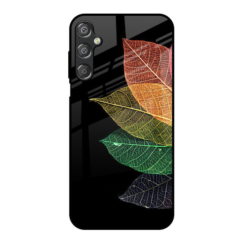 Colorful Leaves Glossy Case for Samsung Galaxy M15 5G