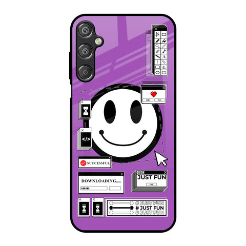 Code with Smile Glossy Case for Samsung Galaxy M15 5G