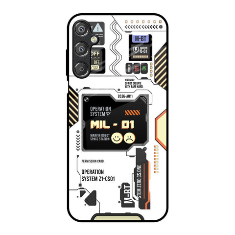 Tech Display Glossy Case for Samsung Galaxy M15 5G