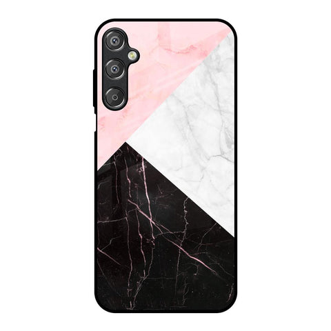 Marble Collage Art Glossy Case For Samsung Galaxy M15 5G