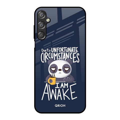 Struggling Panda Glossy Case for Samsung Galaxy M15 5G