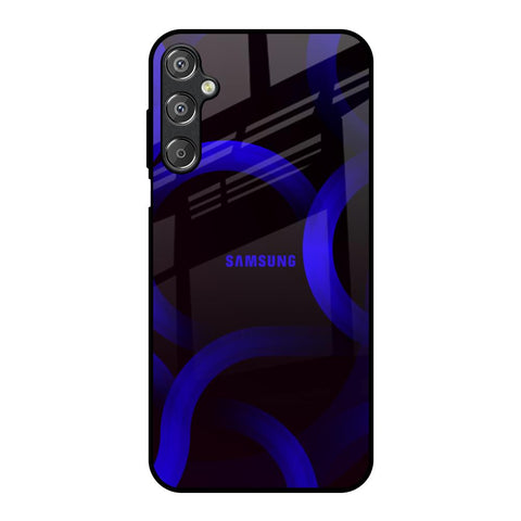 Blue Ring Light Glossy Case for Samsung Galaxy M15 5G