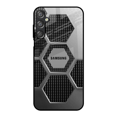 Hexagon Style Glossy Case For Samsung Galaxy M15 5G