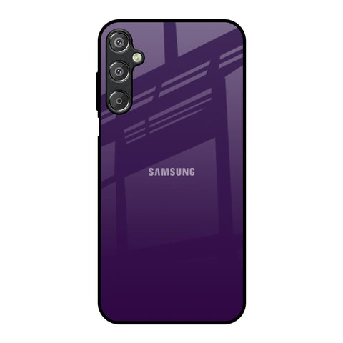Dark Purple Glossy Case for Samsung Galaxy M15 5G