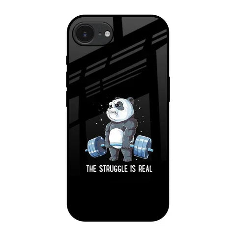 Real Struggle Glossy Case for Apple iPhone 16e