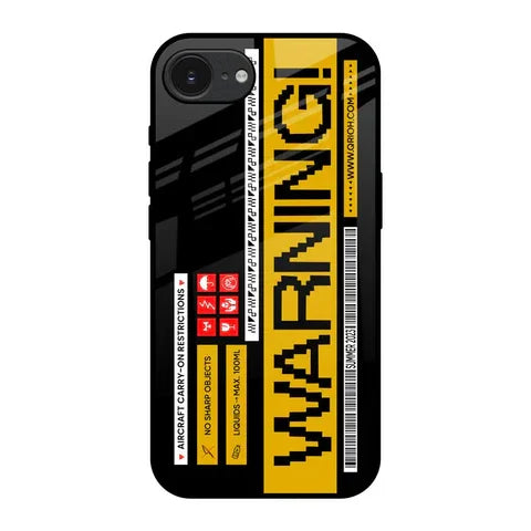 Aircraft Warning Glossy Case for Apple iPhone 16e