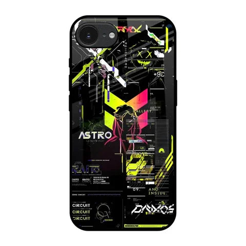 Astro Glitch Glossy Case for Apple iPhone 16e