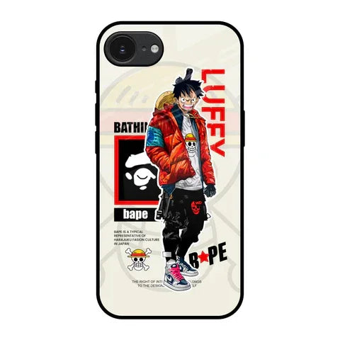 Bape Luffy Glossy Case for Apple iPhone 16e