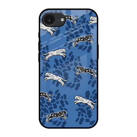 Blue Cheetah Glossy Case for Apple iPhone 16e
