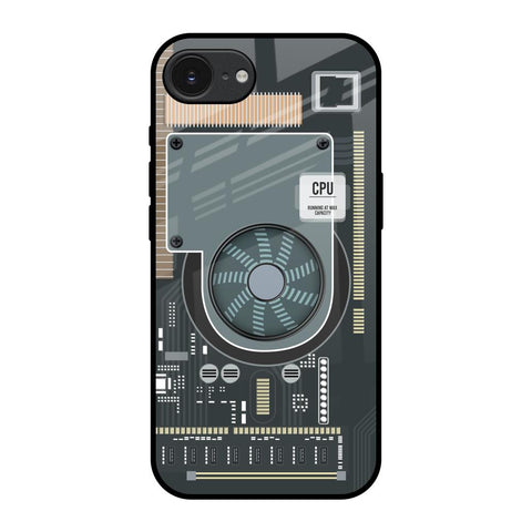 Motherboard Circuit Glossy Case for Apple iPhone 16e